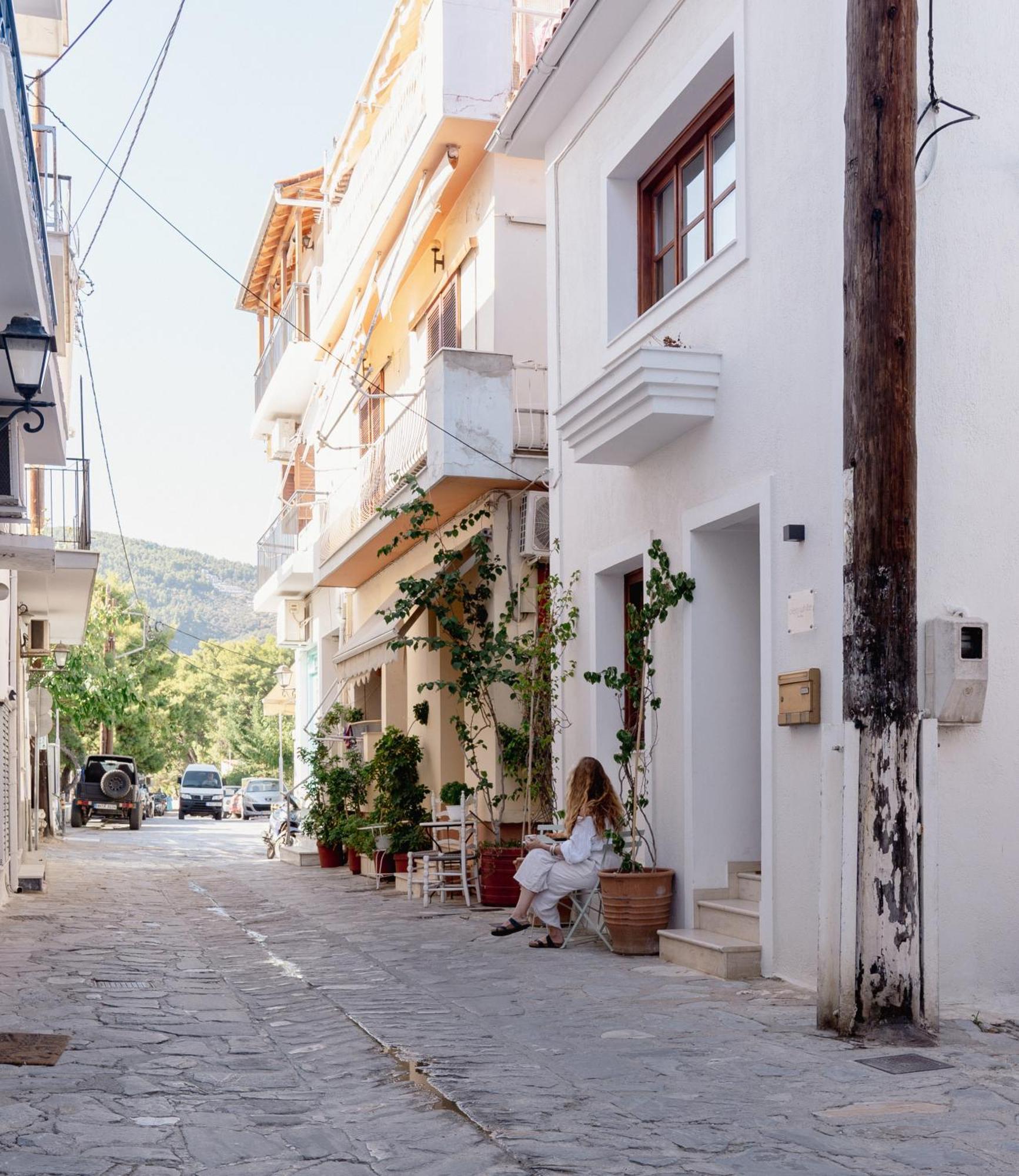 Olea White Villa Skiathos Town Luaran gambar